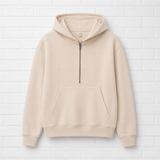 Half Zip- Hoodie - DELIGHT SPRING