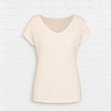 Umweltfreundliches Leinen- T-Shirt - VERSCHIEDENE FARBTYPEN