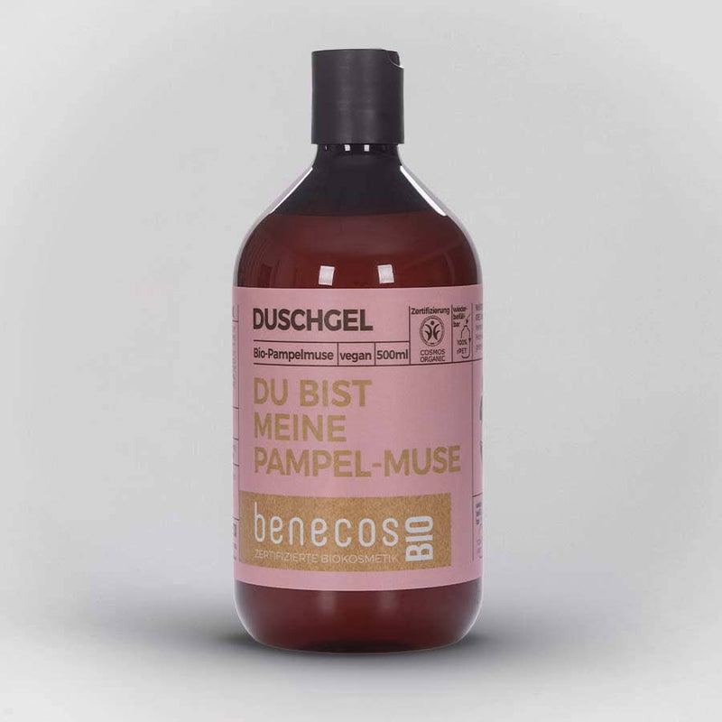 DU BIST MEINE PAMPEL-MUSE Benecos- Bio Duschgelmit BIO-Grapefruit