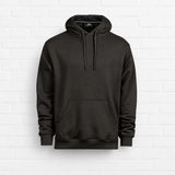 BIO COTTON HOODIE UNISEX- DARK OLIVE-360°