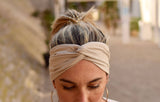Turban Stirnband- Beige