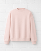 SWEATSHIRT oversized Schnitt aus zertifizierter Bio - Baumwolle- Rosa - DELIGHT SPRING