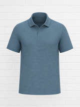 Umweltfreundliches FROTTEE- Poloshirt MEN- 360°
