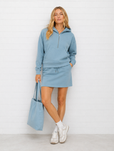 Ärmelloser Hoodie aus Bio-Baumwolle - SMART SUMMER