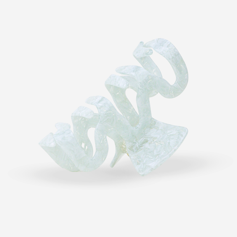 Haarklammer - Grand Wave Ice Turquoise