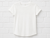 Bio T- SHIRT MIT RUNDSAUM UND AUFGESCHLAGENEM ÄRMEL - VERDANT WINTER + 360°
