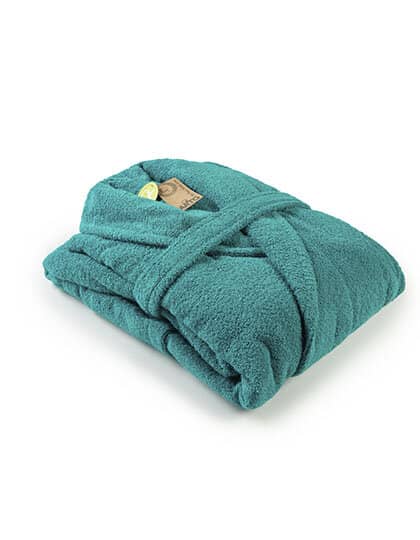 Bademantel mit Schalkragen- DUNKLER SOMMER WINTER