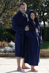 Bademantel_ True Blue