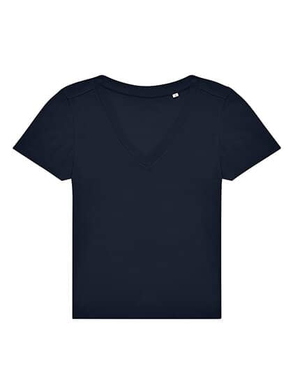 T-SHIRT mit V- Ausschnitt- HERBST WINTER