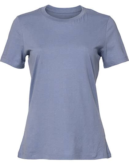 BIO COTTON T-SHIRT - LAVENDER BLUE - DUNKLER SOMMER