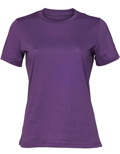 BIO COTTON T-SHIRT - ROYAL PURPLE - HERBST WINTER