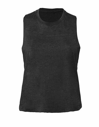 Racerback Cropped Tank- DUNKLER SOMMER WINTER