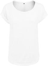 T-SHIRT LADIES LONG SLUB - BASIC WINTER