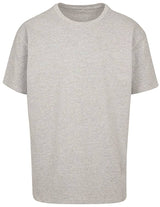 MEN FLUFFY T- Shirt Oversized  - Graubeige meliert - GENTLE SPRING