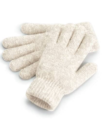 COZY RIPPED CUFF GLOVES- DUNKLER FRÜHLING SOMMER