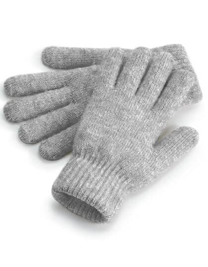 COZY RIPPED CUFF GLOVES- DUNKLER SOMMER