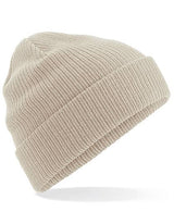 ORGANIC COTTON BEANIE MEN- DUNKLER FRÜHLING SOMMER