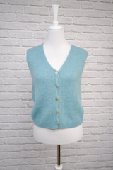 Nachhaltige Alpaka Strickweste in BIO QUALITÄT - GENTLE SPRING