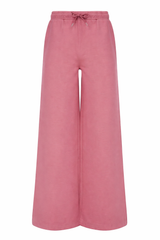 Wide Leg Joggers- Mauve - GENTLE SPRING