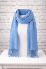 Superweicher Kaschmirschal mit Fransen UNISEX- SMART SUMMER