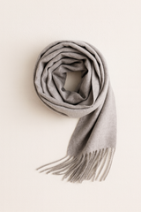 Superweicher Kaschmirschal mit Fransen UNISEX- HELLER FRÜHLING SOMMER