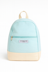 Recycelter Baumwollrucksack- IceMint DELIGHT SPRING