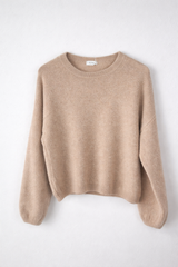 Weicher Baby-Alpaka-Pullover in Bio- Qualität- INDIAN SUMMER/ GENTLE SPRING