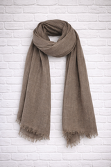 PURE & COZY SCHAL - MOCCA - GENTLE SPRING