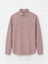 Vorgewaschenes Leinenhemd MEN- Gentle Spring