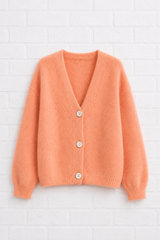 Nachhaltige Alpaka Strickjacke in BIO QUALITÄT -DELIGHT SPRING