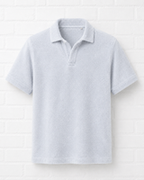 Umweltfreundliches FROTTEE- Poloshirt MEN- Twilight Winter