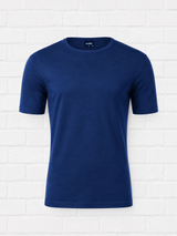 BIO BAUMWOLL T-SHIRT RUNDHALS- MAJESTIC WINTER