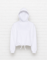 Lässiges Sweatshirt Cropped Oversized mit Tunnelzug- BASIC WINTER