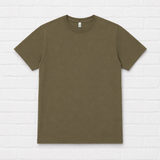 Earth Positive T-Shirt- Faded Khaki- TRUE AUTUMN