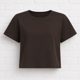 Cropped T- Shirt- TRUE AUTUMN