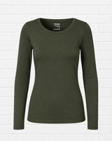 BIO COTTON LONGSLEEVE - MILITARYGREEN - TRUE AUTUMN