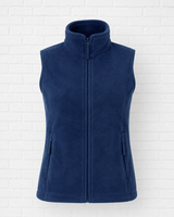 Microfleece Weste- True Indigo - VERDANT WINTER