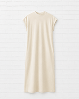 Long Extended Shoulder Dress- VERDANT WINTER