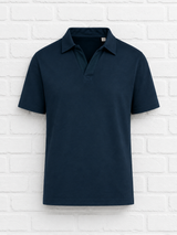 Umweltfreundliches Leinen- Polohemd MEN- VERDANT WINTER