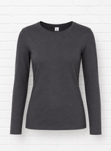 Nachhaltiges Cotton Longsleeve- VERDANT WINTER