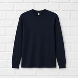 BIO COTTON LONGSLEEVE - FRENCH NAVY- VERDANT WINTER