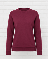 Leichtes Sweatshirt Bio - Qualität - WEINROT - VERDANT WINTER