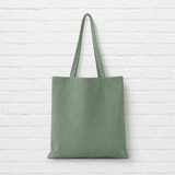 Organic Cotton Bag- Sage uni - 360°