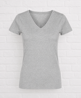 Klassisches Bio T- Shirt mit V- Ausschnitt - SMART SUMMER