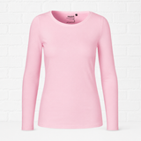 BIO COTTON LONGSLEEVE - HELLROSA - PURE SUMMER