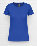 Bio-T-Shirt mit Rundhalsausschnitt- Light Royal - NEW WINTER