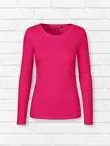 BIO COTTON LONGSLEEVE - PINK - NEW WINTER