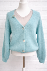 Nachhaltige Alpaka Strickjacke in BIO QUALITÄT - GENTLE SPRING