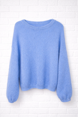 Flauschiger Alpaka Pullover- PURE SUMMER