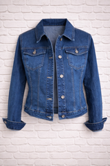 Jeansjacke mit Stretch- Denimblue - TWILIGHT WINTER